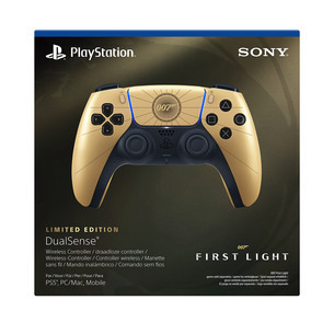 Sony Dualsense 007 First Light Limited Edition, zelta - Bezvadu kontrolieris