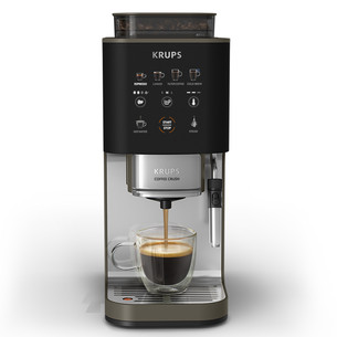 Krups Coffee Crush Experience, melns/sudraba - Kafijas automāts SA403BE0