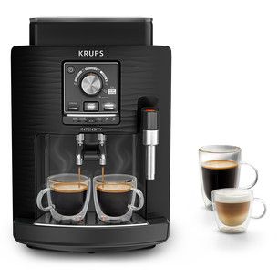 Krups Intensity, melna - Kafijas automāts EA5008E0