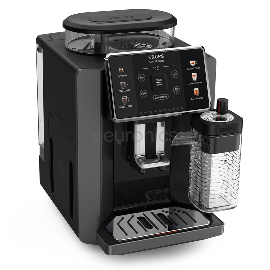 Krups Sensation Milk M75, black - Espresso machine