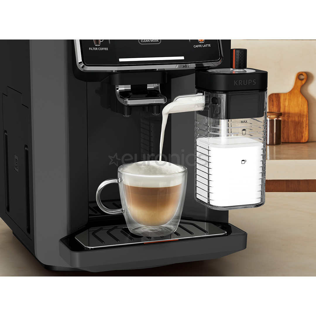 Krups Sensation Milk M75, black - Espresso machine