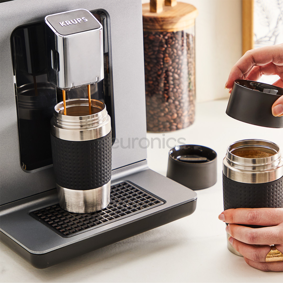 Krups Evidence Hot & Cold, dark grey - Espresso machine