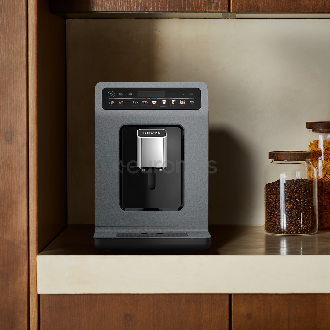 Krups Evidence Hot & Cold, dark grey - Espresso machine