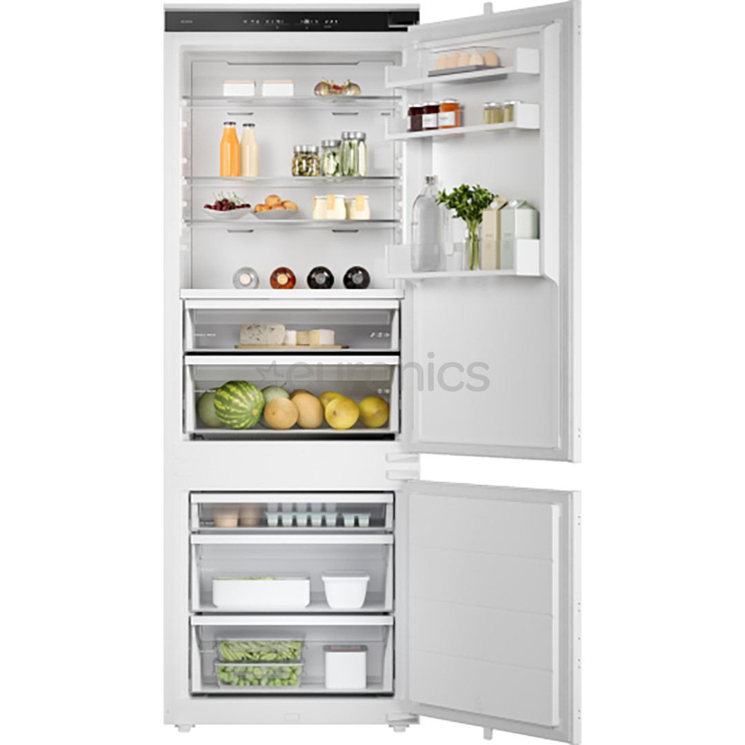 Asko NoFrost, 371 L, augstums 194 cm - Iebūvējams ledusskapis