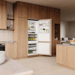 Asko NoFrost, 371 L, augstums 194 cm - Iebūvējams ledusskapis