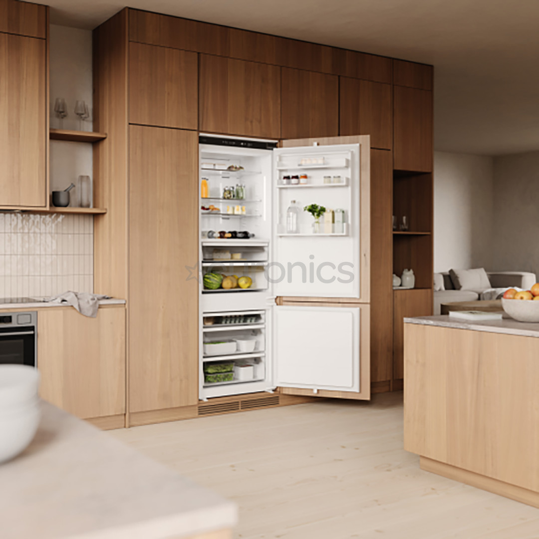 Asko NoFrost, 371 L, augstums 194 cm - Iebūvējams ledusskapis