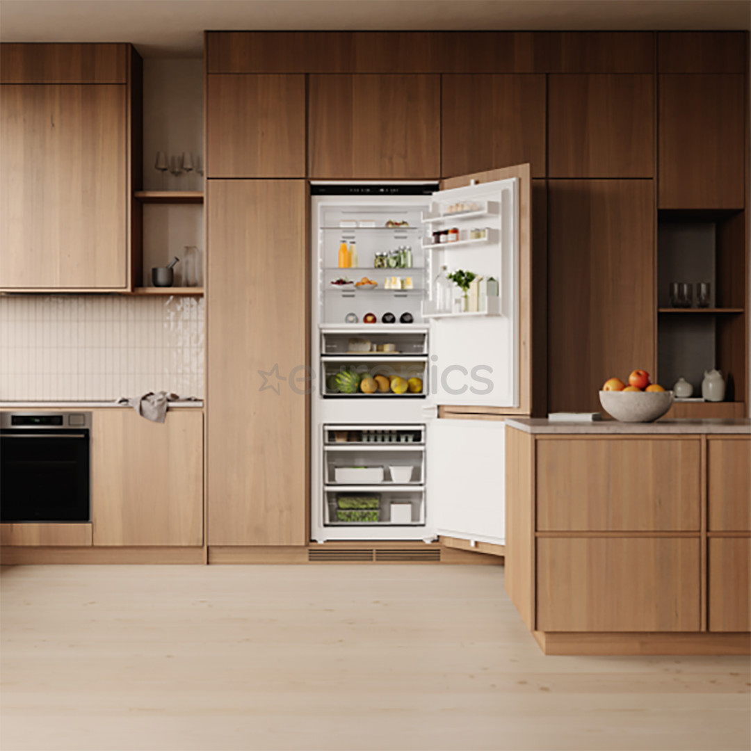 Asko NoFrost, 371 L, augstums 194 cm - Iebūvējams ledusskapis