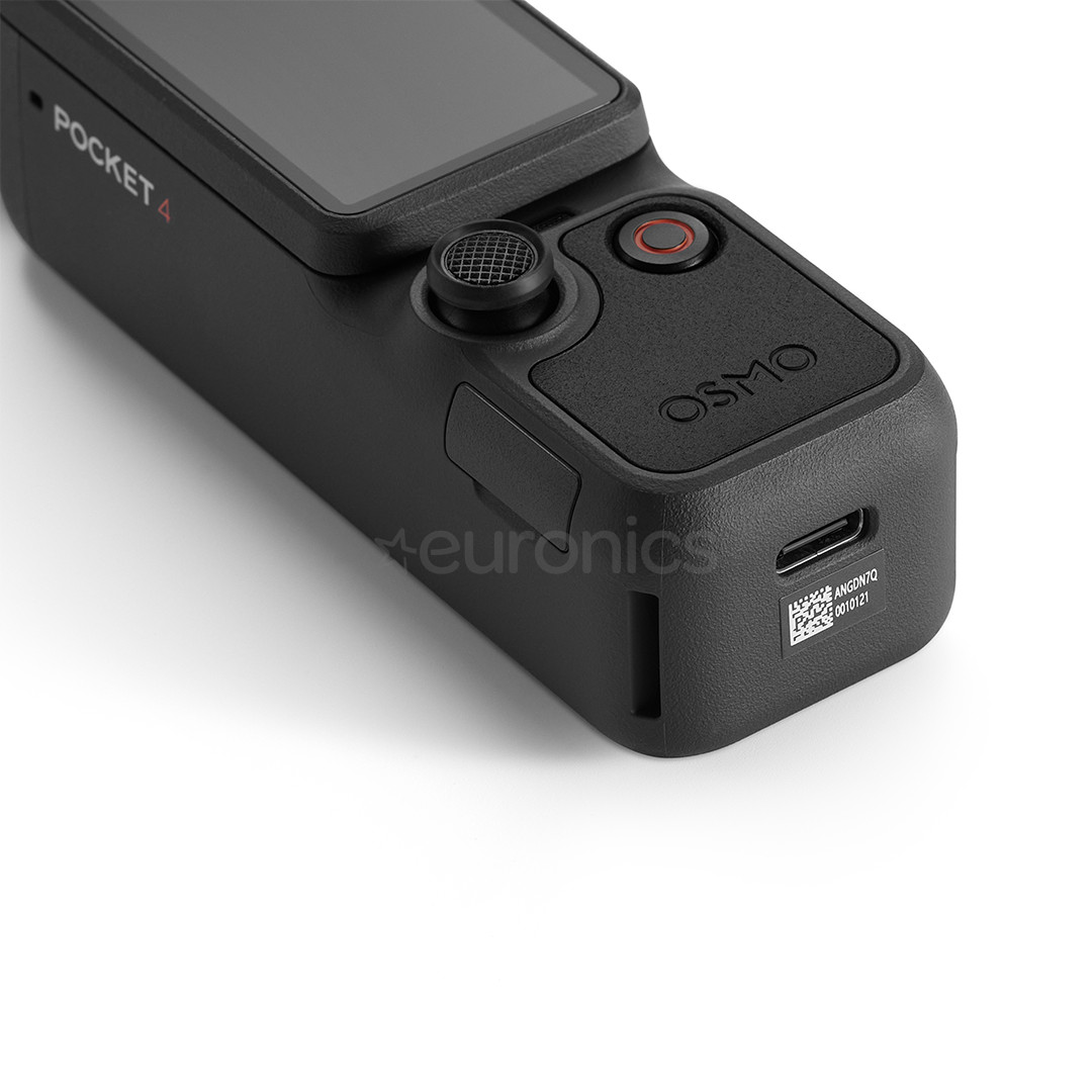 Dji Osmo Pocket 4 Creator Combo, melna - Kamera ar stabilizatoru
