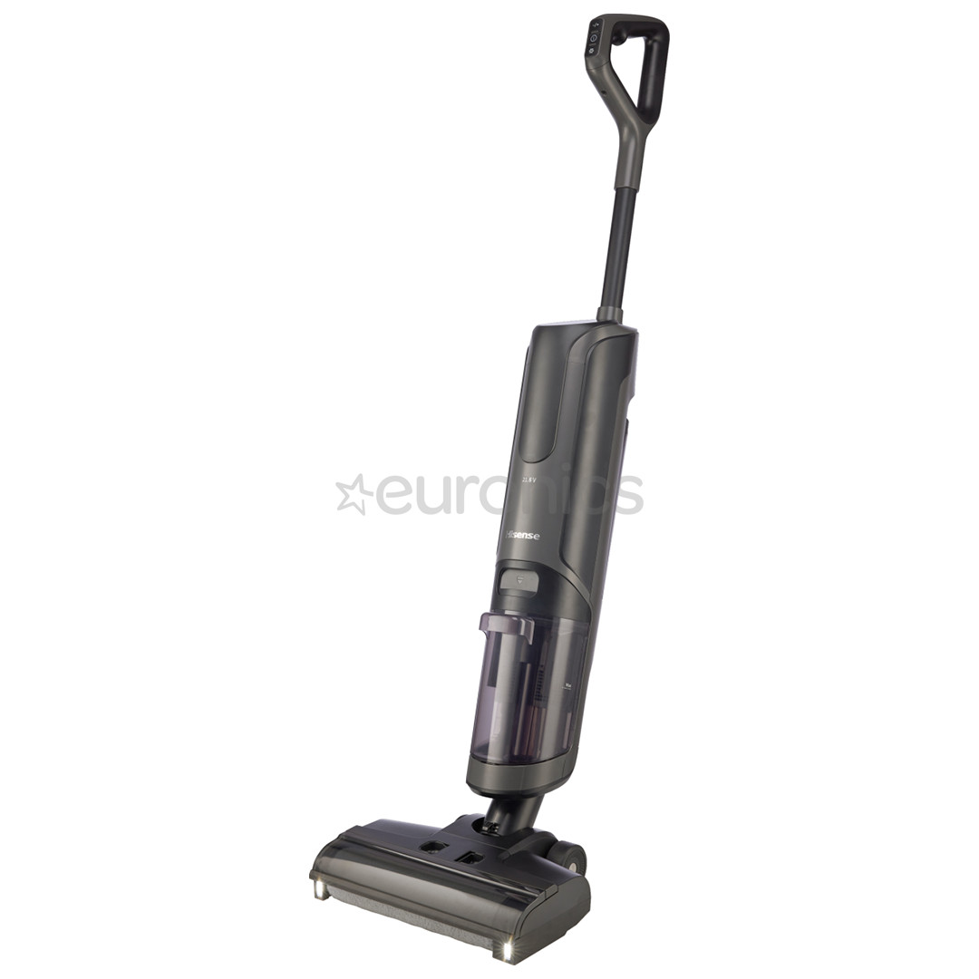 Hisense, Wet & Dry, pelēka/melna - Bezvadu putekļu sūcējs