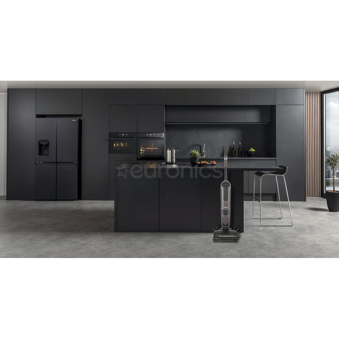 Hisense, Wet & Dry, pelēka/melna - Bezvadu putekļu sūcējs