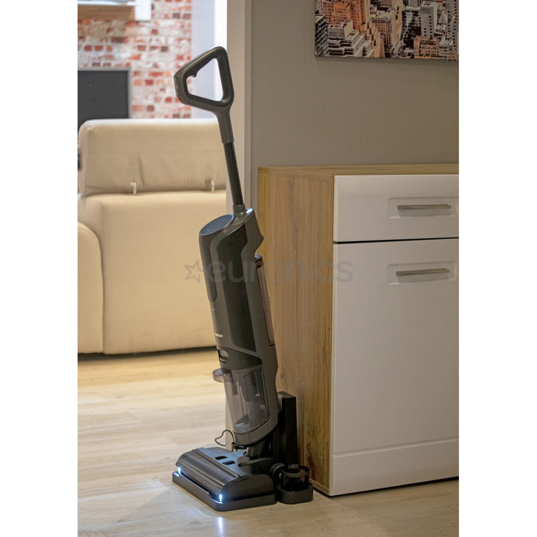 Hisense, Wet & Dry, pelēka/melna - Bezvadu putekļu sūcējs