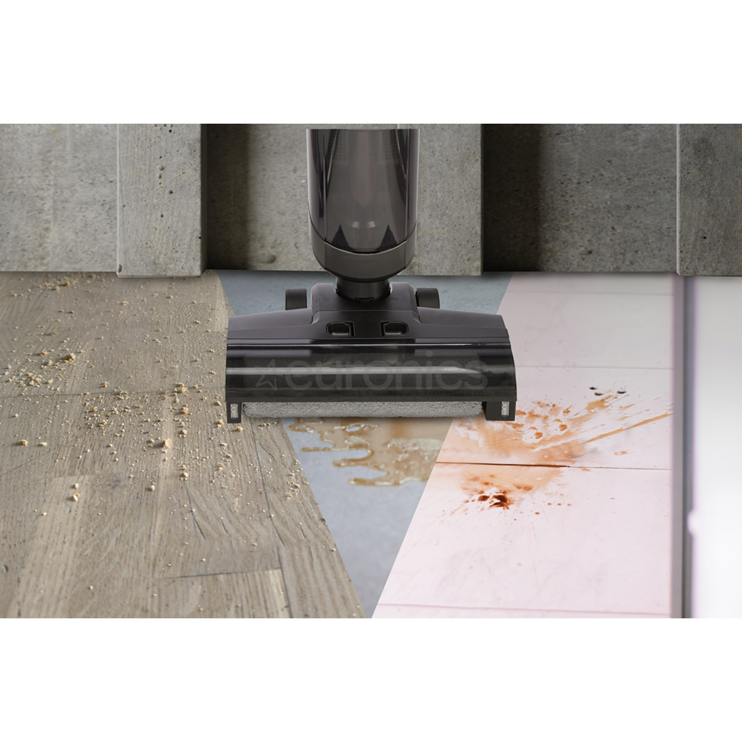 Hisense, Wet & Dry, pelēka/melna - Bezvadu putekļu sūcējs