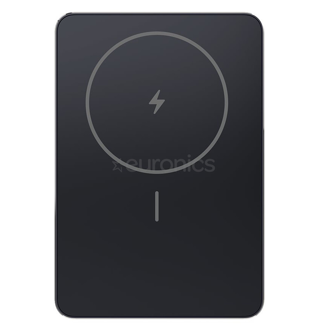 Xiaomi Super Slim Magnetic Power Bank 5000, 5000 mAh, 22.5 W, black - Power bank