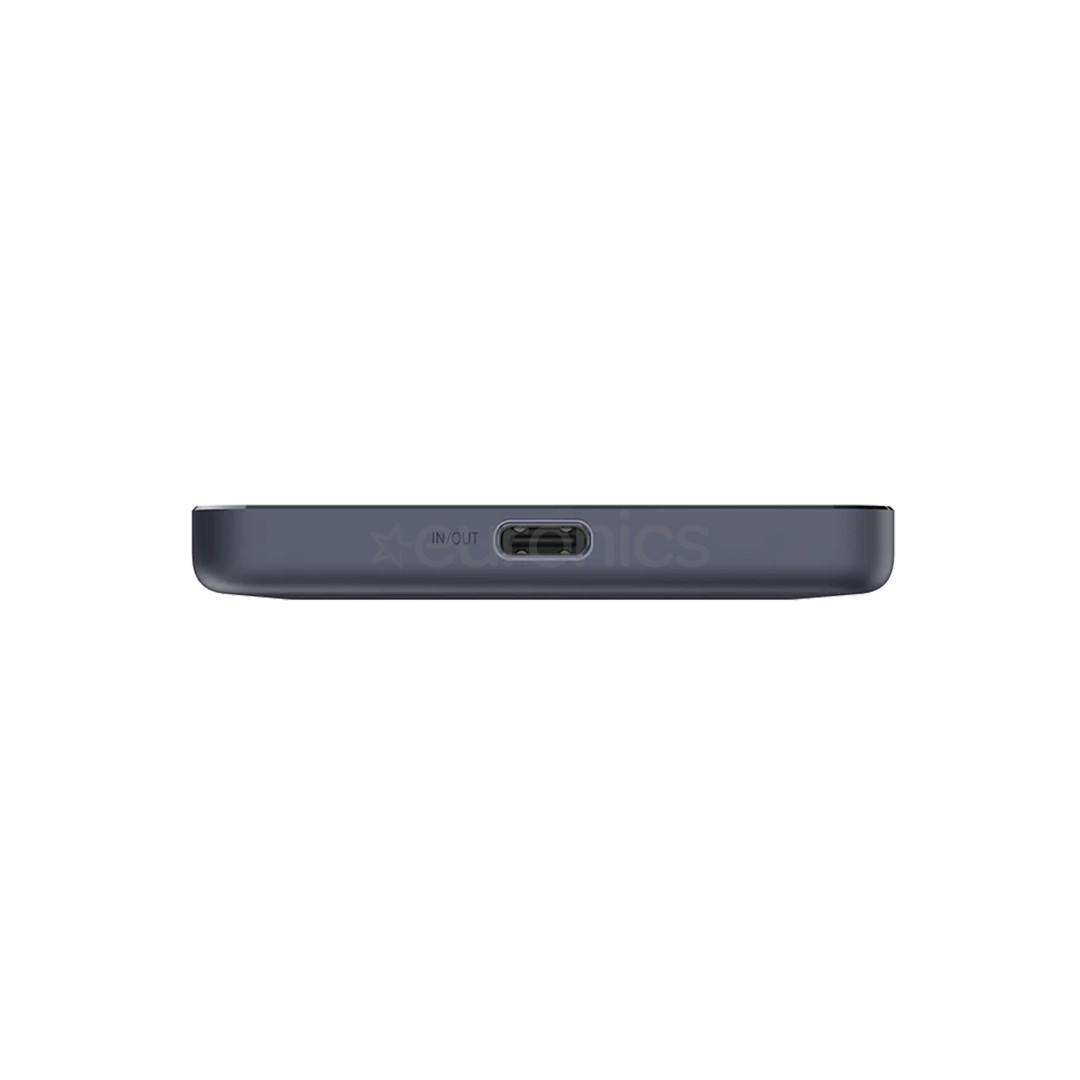 Xiaomi Super Slim Magnetic Power Bank 5000, 5000 mAh, 22.5 W, black - Power bank