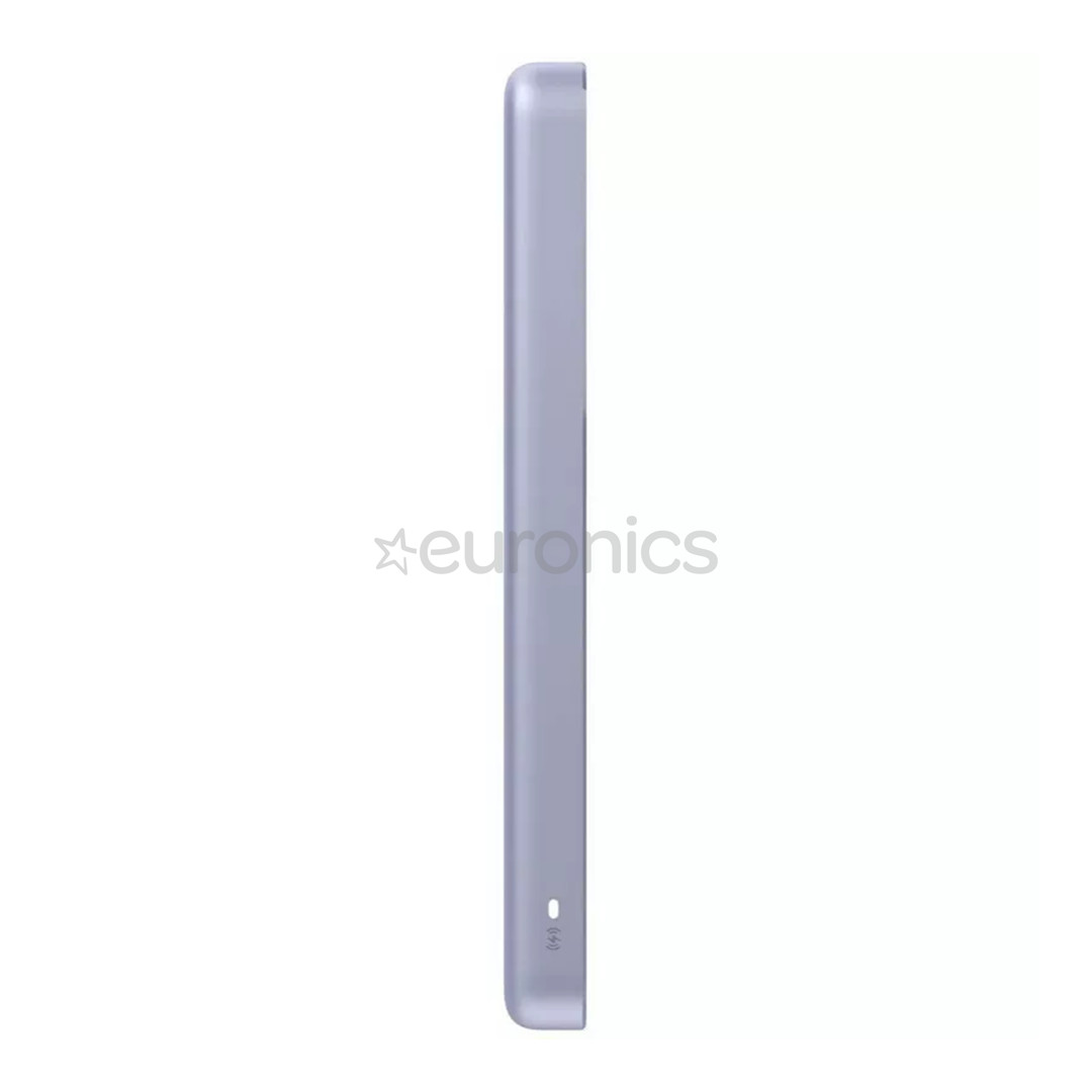 Xiaomi Super Slim Magnetic Power Bank 5000, 5000 mAh, 22.5 W, purple - Power bank