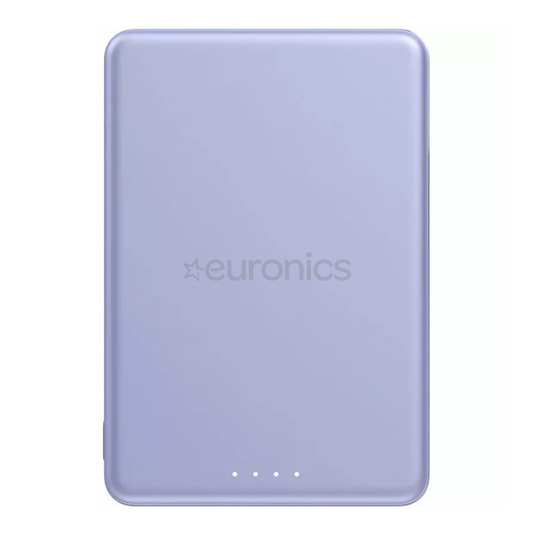 Xiaomi Super Slim Magnetic Power Bank 5000, 5000 mAh, 22.5 W, purple - Power bank