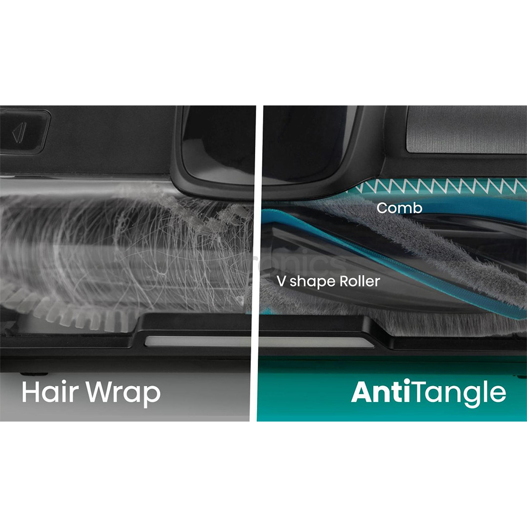 Hisense HiMove IX Elite, tumši pelēka - Bezvadu putekļu sūcējs