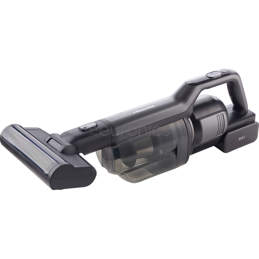 Hisense Wet & Dry Expert, melna - Bezvadu putekļu sūcējs