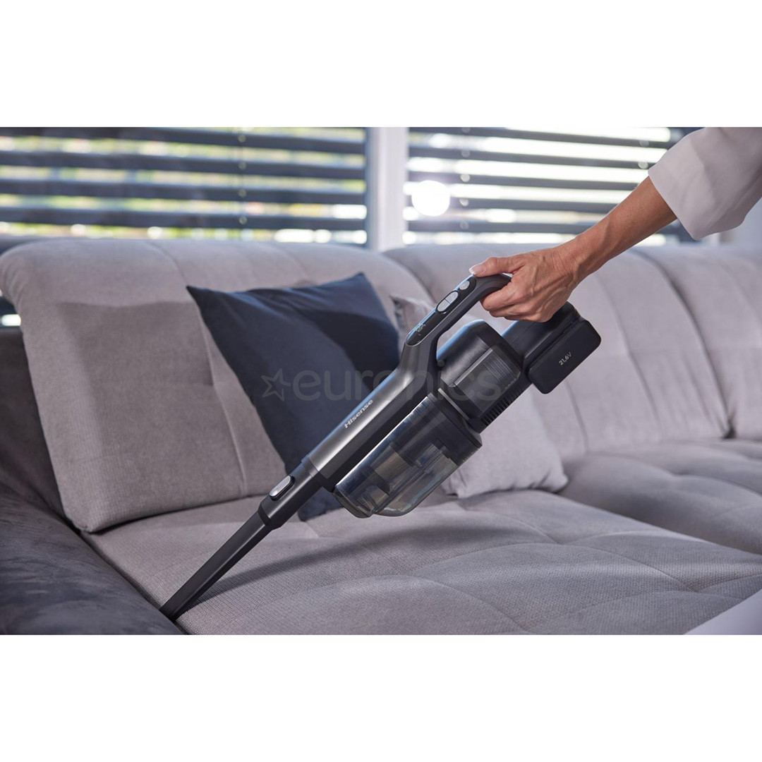 Hisense Wet & Dry Expert, melna - Bezvadu putekļu sūcējs