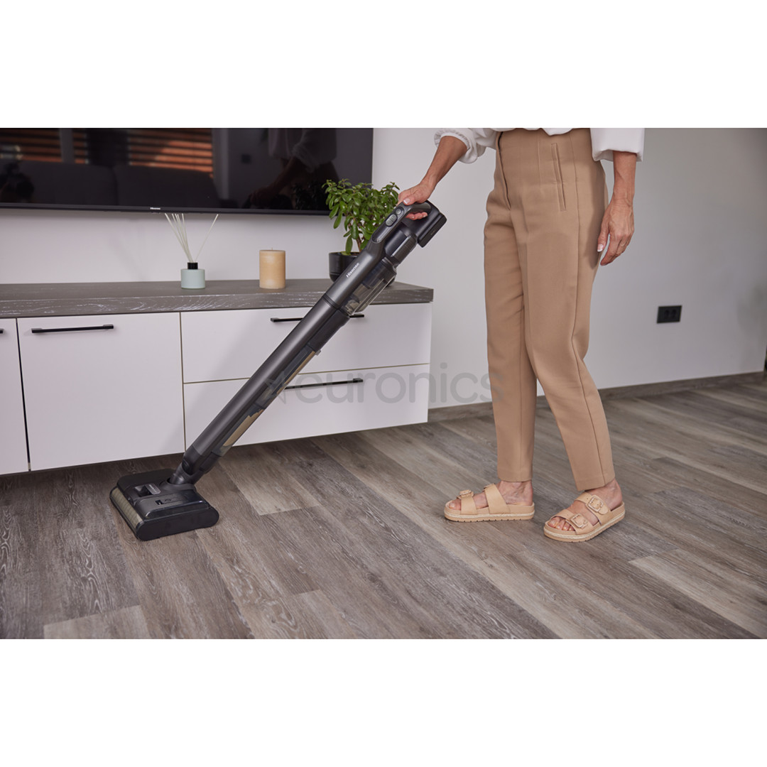 Hisense Wet & Dry Expert, melna - Bezvadu putekļu sūcējs