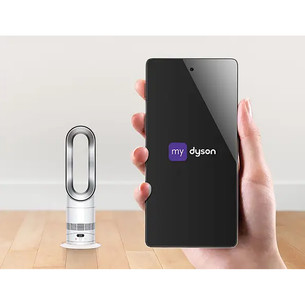 Dyson Hot+Cool™ HF1, balta/sudraba - Ventilators ar sildīšanas funkciju