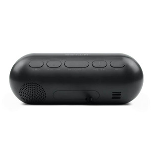 Muse M-19 GL, melna - Radio pulkstenis