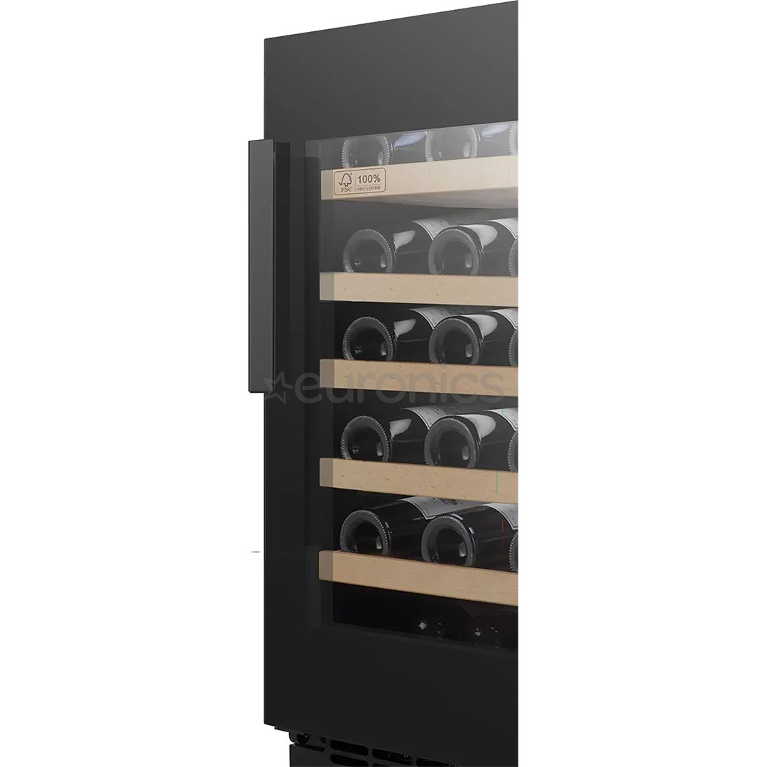 Hisense, 46 pudeles, augstums 82 cm, melna - Vīna skapis