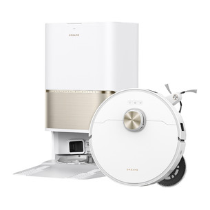 Dreame L50s Pro Ultra, wet & dry, balta - Robots putekļu sūcējs