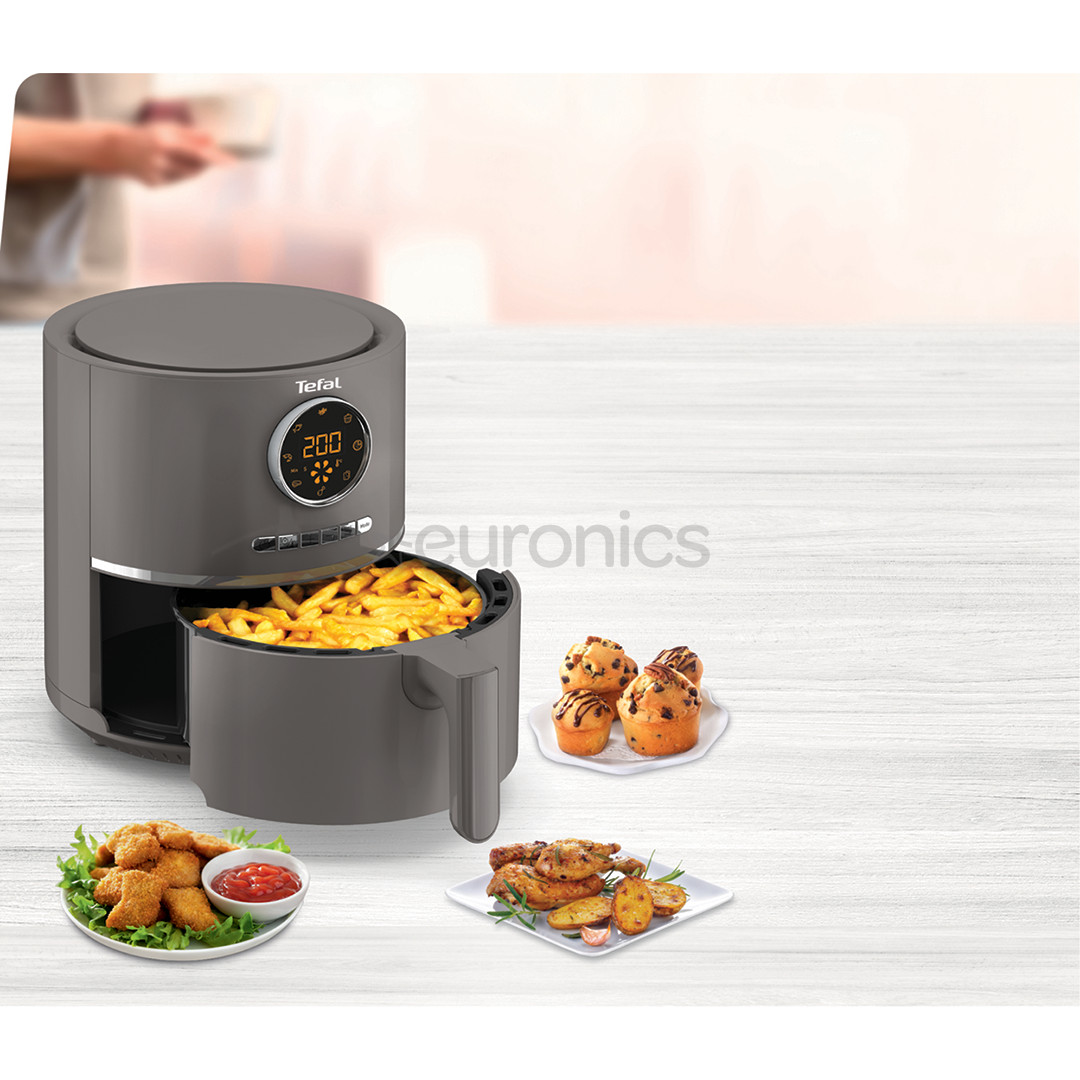 Tefal Air Fry Ultra, 4.2 L, 1630 W, pelēka - Karstā gaisa friteris