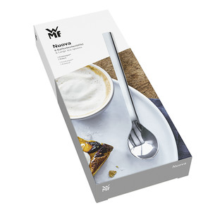 WMF Nuova, 6-piece set, stainless steel - Coffee spoon set