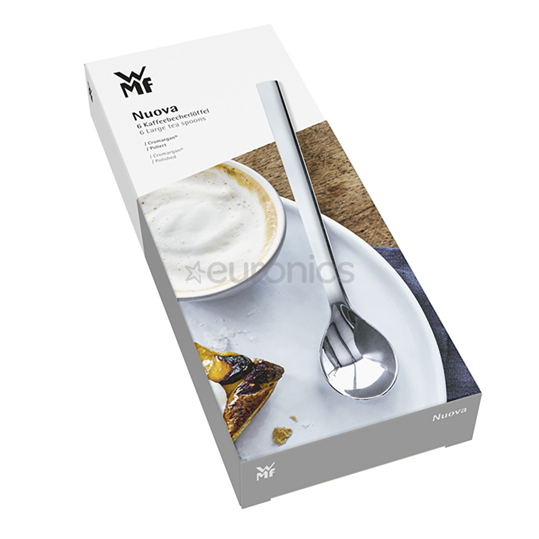 WMF Nuova, 6-piece set, stainless steel - Coffee spoon set