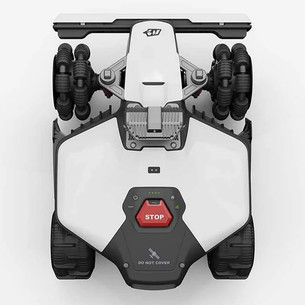 Mammotion LUBA mini AWD LiDAR 1500, balta/melna - Robots zāles pļāvējs