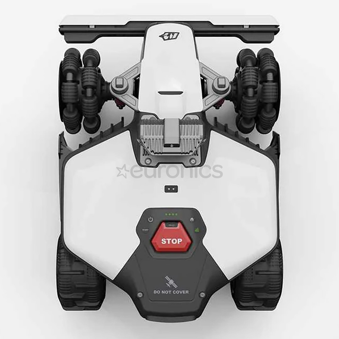Mammotion LUBA mini AWD LiDAR 1500, balta/melna - Robots zāles pļāvējs
