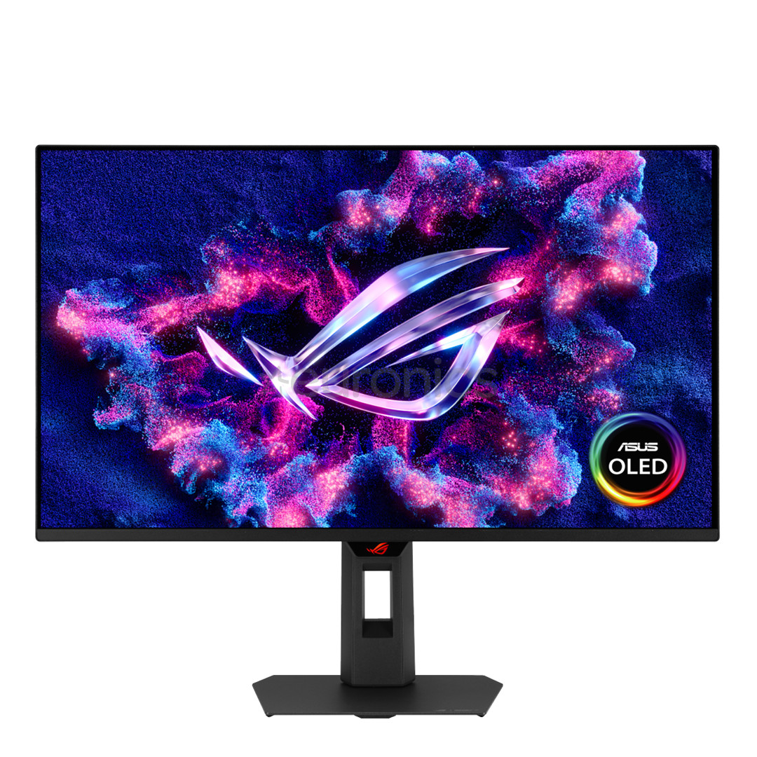 Asus ROG Strix OLED XG27UQDMS, 27'', UHD, QD-OLED, 240 Hz, melna - Monitors XG27UQDMS