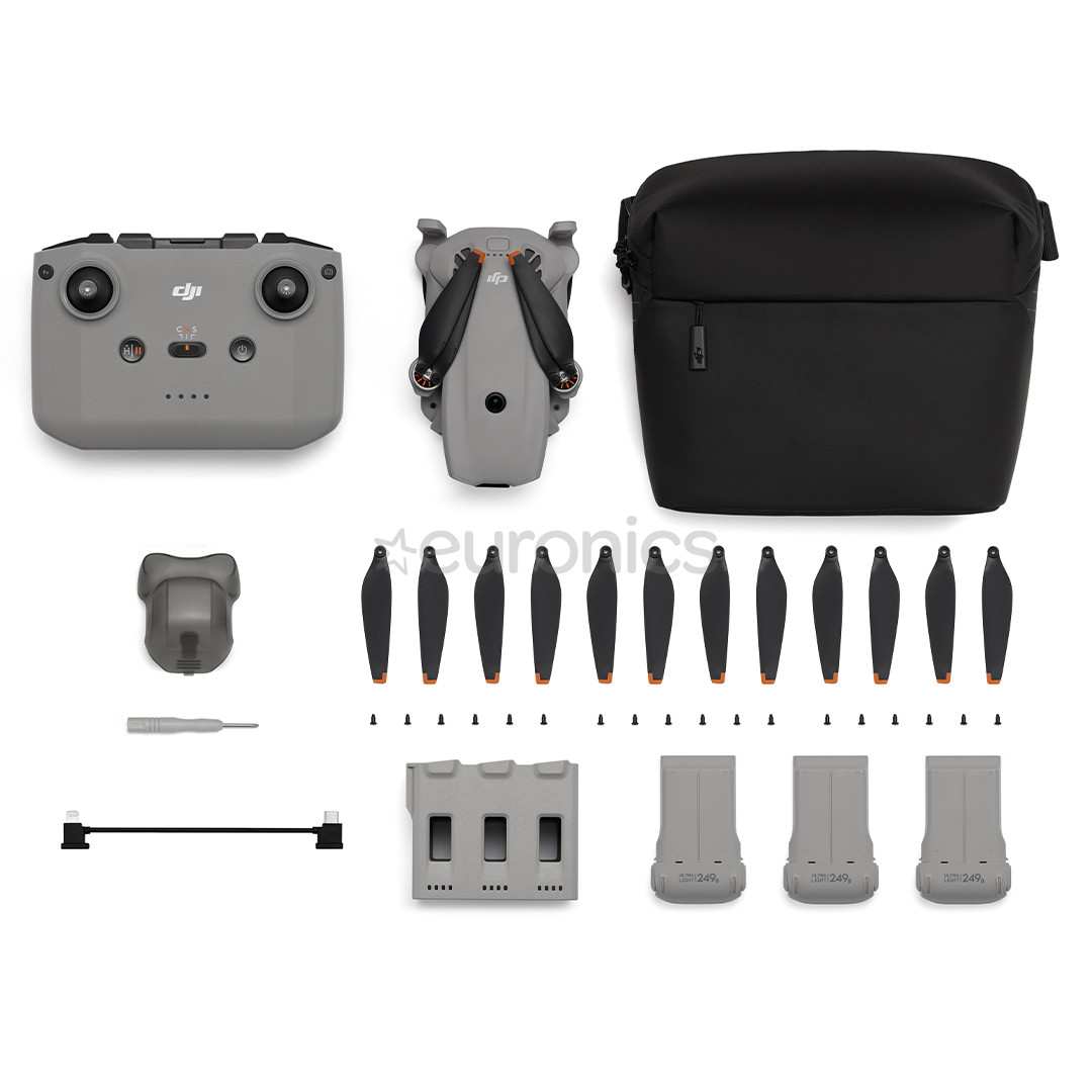 Dji Lito X1 Fly More Combo, RC-N3, серый - Дрон
