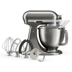 KitchenAid Artisan Plus, 4.7 L, sudraba - Mikseris 5KSM50PKVEMS