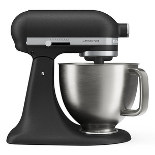 KitchenAid Artisan Plus, 4.7 L, melna - Mikseris