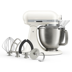 KitchenAid Artisan Plus, 4.7 L, balta - Mikseris 5KSM50PKVEPL