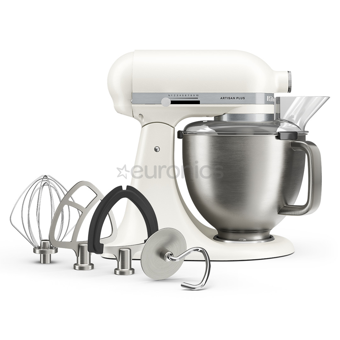 KitchenAid Artisan Plus, 4.7 L, balta - Mikseris