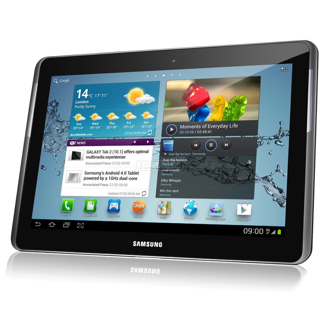 Planšetdators Galaxy Tab 2, Samsung / 10,1", WiFi, 3G, 16 GB, Android 4.0