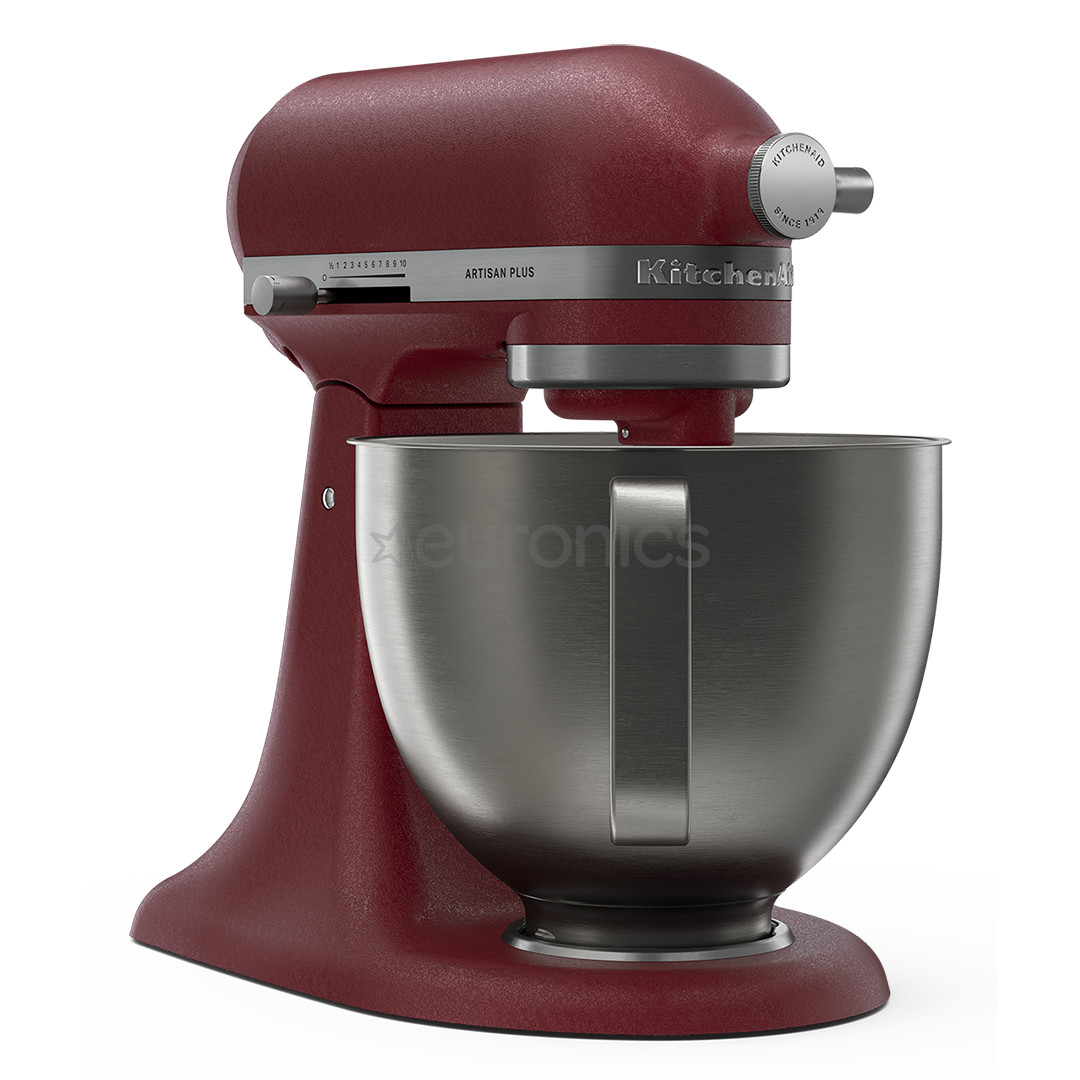 KitchenAid Artisan Plus, 4.7 L, tumši sarkana - Mikseris