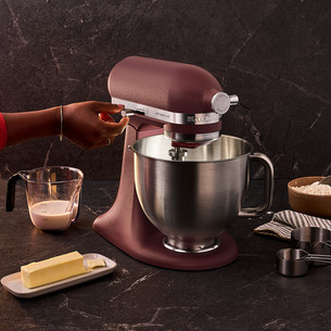 KitchenAid Artisan Plus, 4.7 L, tumši sarkana - Mikseris