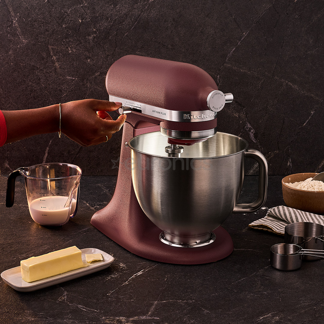 KitchenAid Artisan Plus, 4.7 L, tumši sarkana - Mikseris