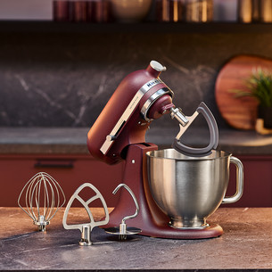 KitchenAid Artisan Plus, 4.7 L, tumši sarkana - Mikseris