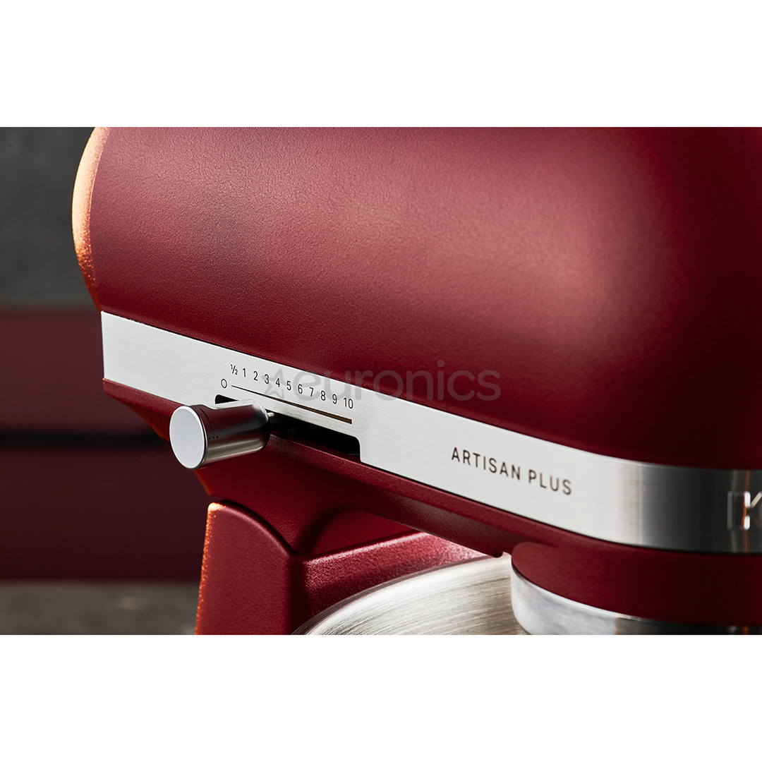 KitchenAid Artisan Plus, 4.7 L, tumši sarkana - Mikseris