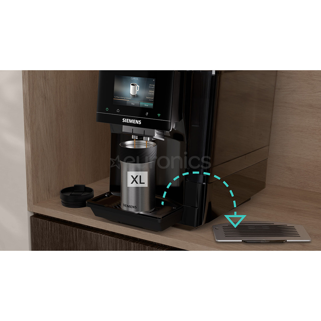 Siemens EQ700 iAroma, черный - Кофемашина