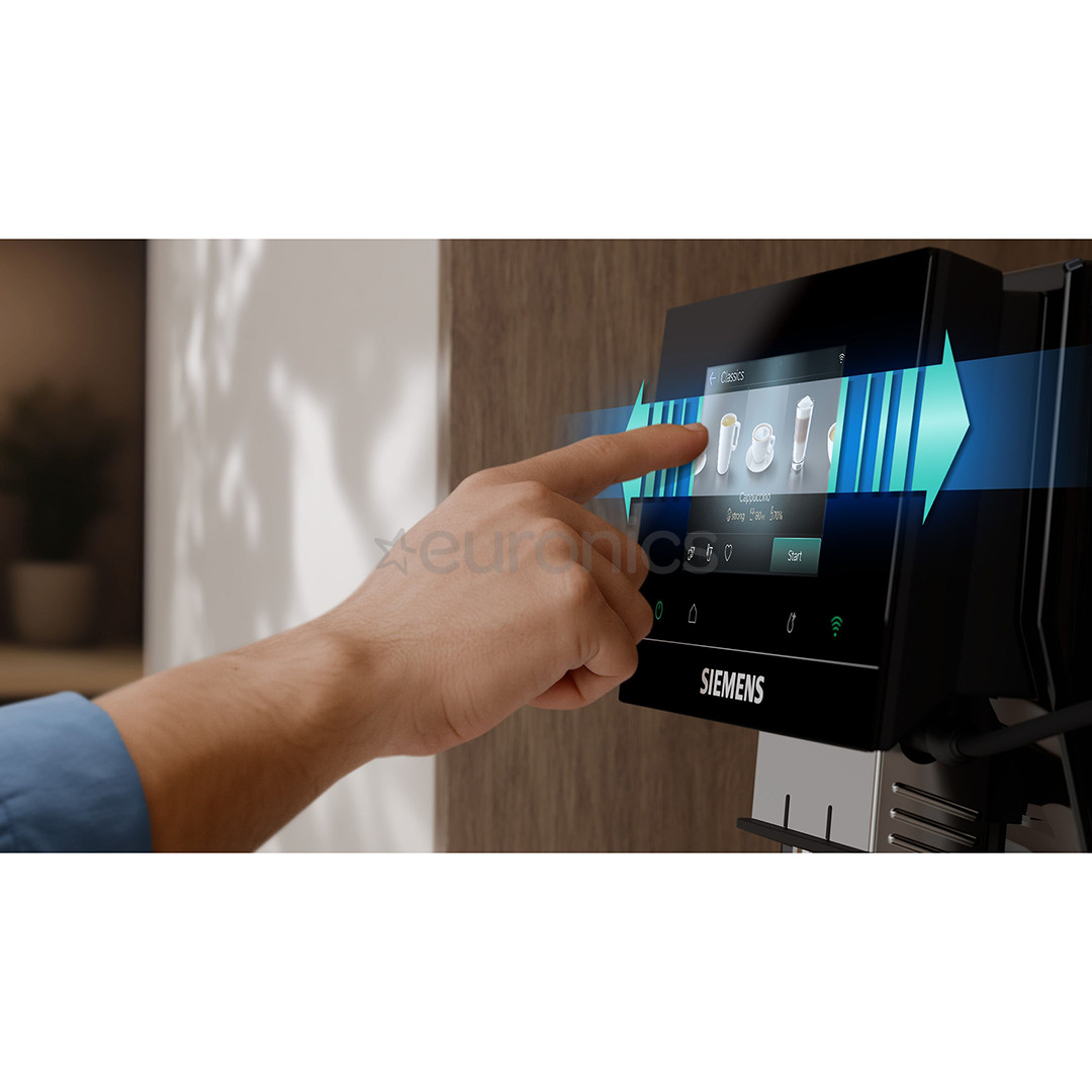 Siemens EQ700 iAroma, черный - Кофемашина