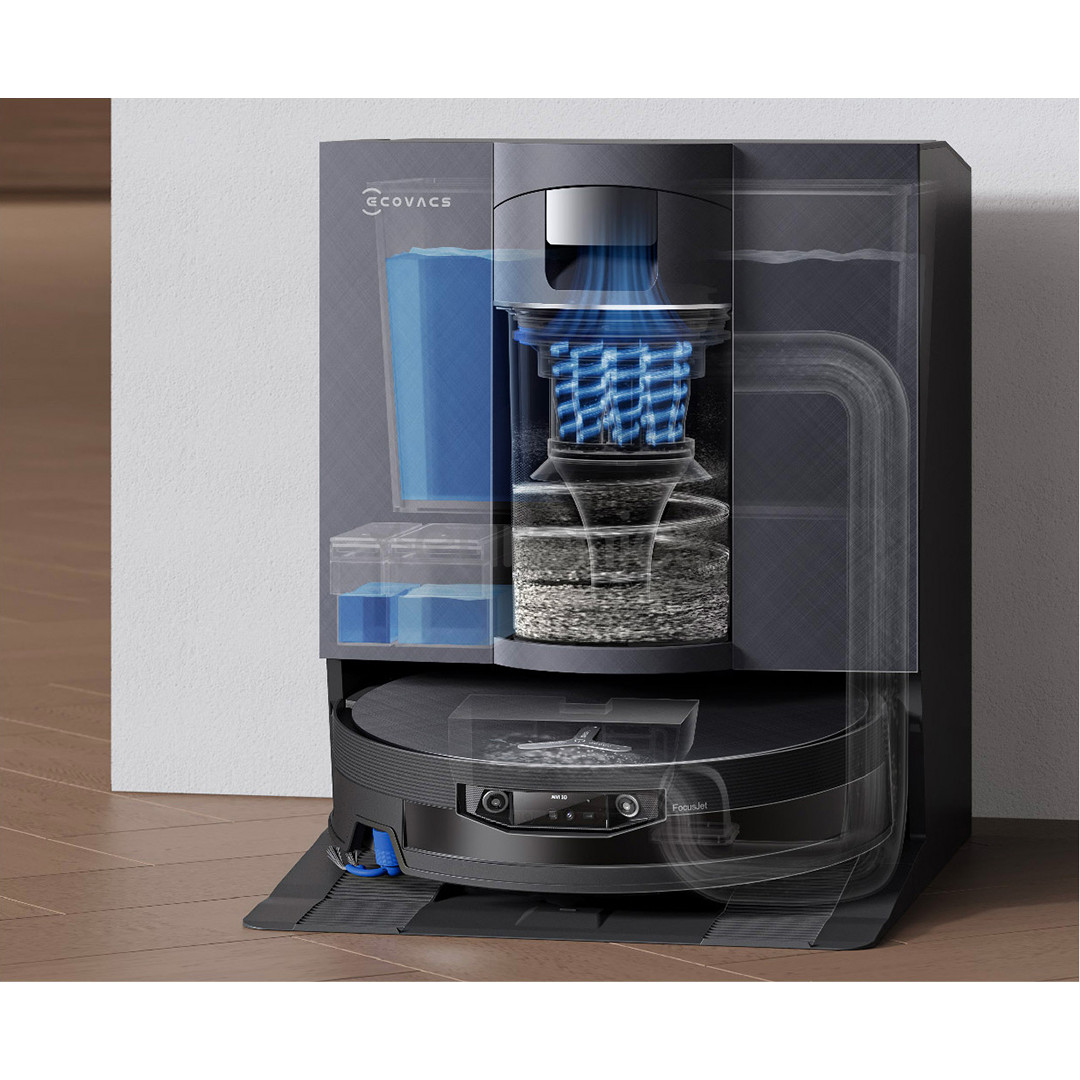 Ecovacs DEEBOT X12 OmniCyclone, Wet & Dry, grey - Robot vacuum cleaner