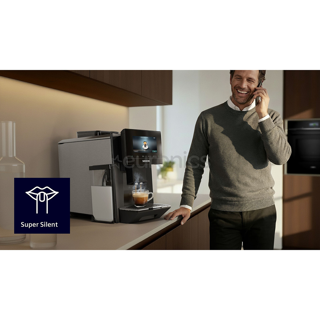Siemens EQ900 iAroma, черный - Кофемашина