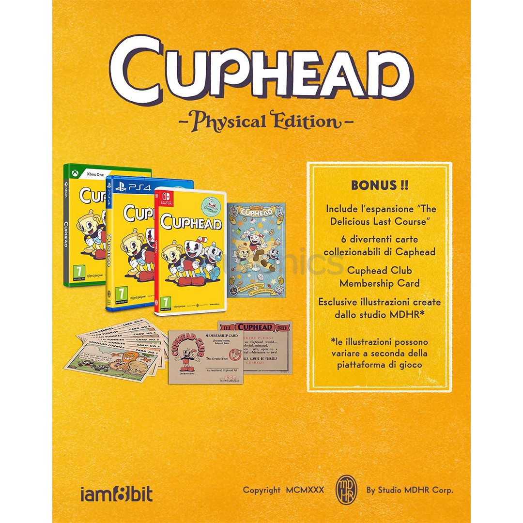 Cuphead, Nintendo Switch - Spēle